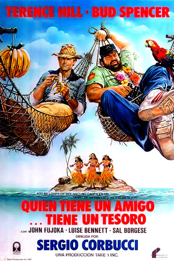 Póster de Quien encuentra un amigo, encuentra un tesoro