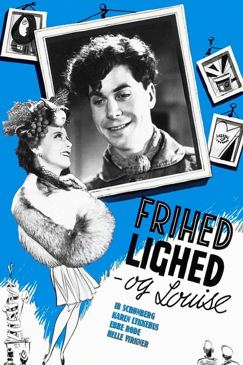 Póster de Frihed, lighed og Louise