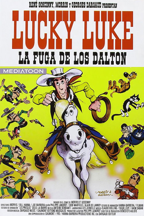 Póster de Lucky Luke : Les Dalton en cavale