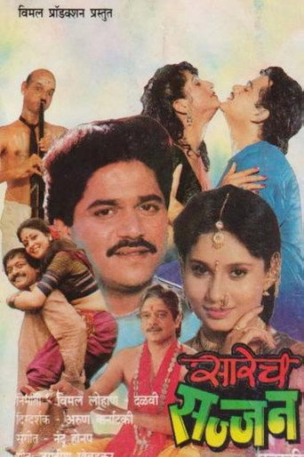 Póster de सारेच सज्जन