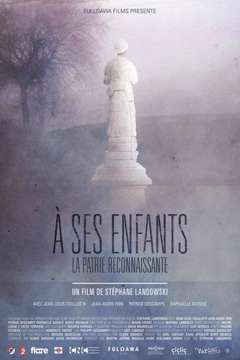 Póster de À ses enfants la patrie reconnaissante