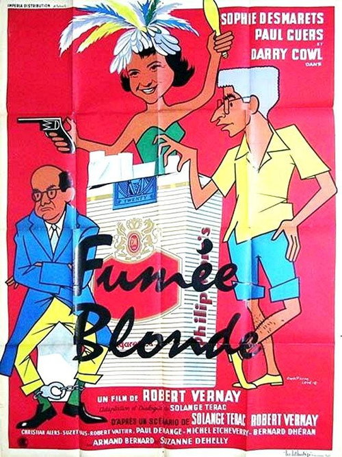 Póster de Fumée blonde