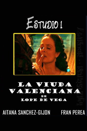 Póster de La viuda valenciana