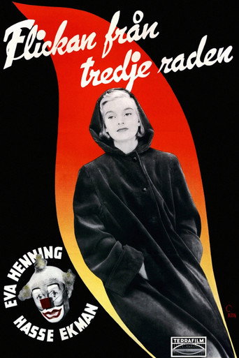Póster de Flickan från tredje raden