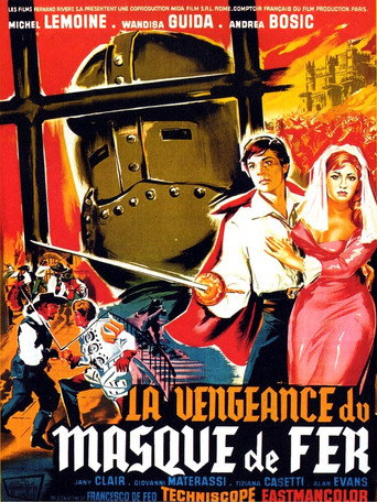 Póster de La vendetta della maschera di ferro
