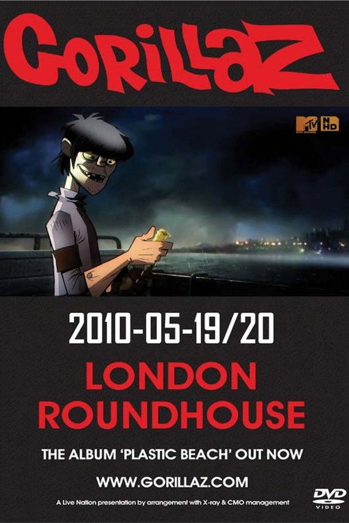 Póster de Gorillaz: Live at Roundhouse in London