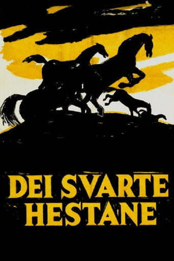 Póster de Dei svarte hestane