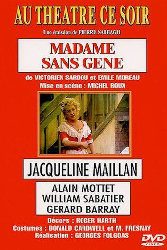 Póster de Madame Sans-Gêne