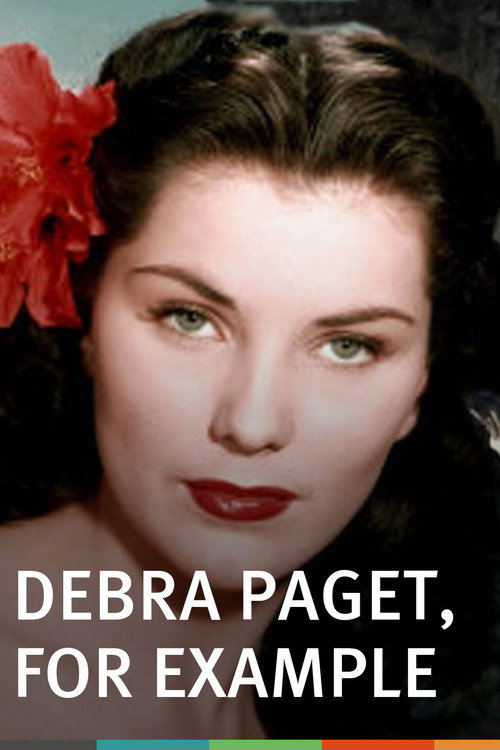 Póster de Debra Paget, For Example