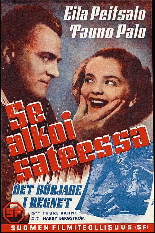 Póster de Se alkoi sateessa