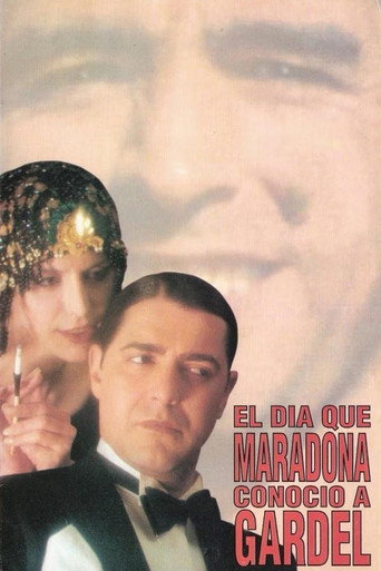 Póster de El día que Maradona conoció a Gardel