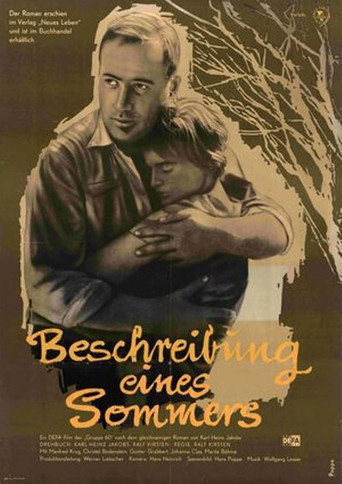 Póster de Beschreibung eines Sommers