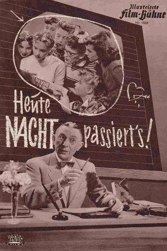 Póster de Heute nacht passiert’s