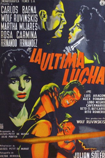 Póster de La última lucha