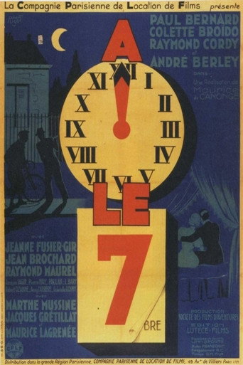 Póster de À minuit, le 7