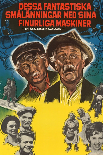 Póster de Dessa fantastiska smålänningar med sina finurliga maskiner