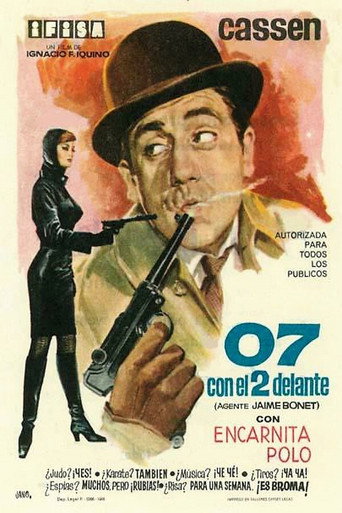 Póster de 07 con el 2 delante (Agente: Jaime Bonet)