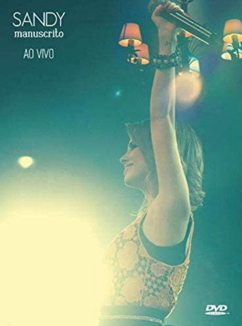 Póster de Sandy: Manuscrito - Ao Vivo