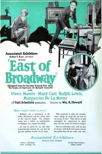 Póster de East of Broadway