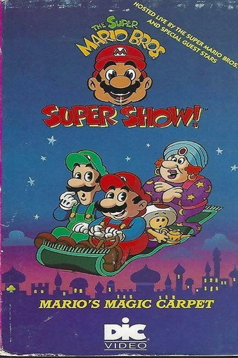 Póster de The Super Mario Bros. Super Show! Mario's Magic Carpet