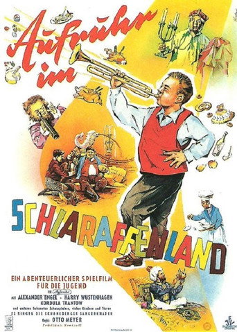 Póster de Aufruhr im Schlaraffenland