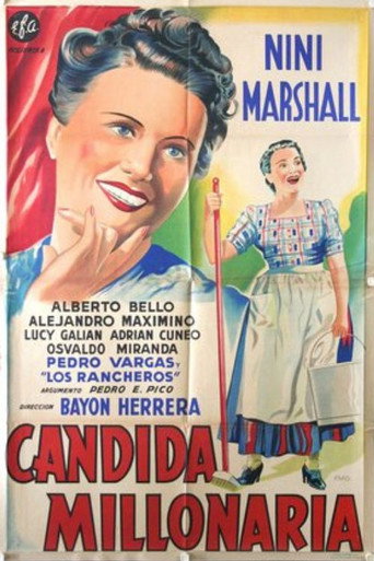 Póster de Cándida millonaria
