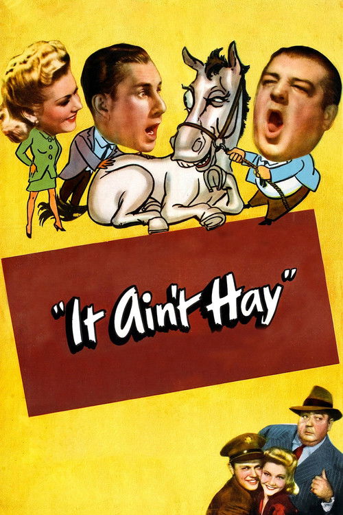 Póster de Abbott y Costello: Dos peatones a caballo
