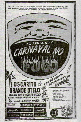 Póster de Carnaval no Fogo