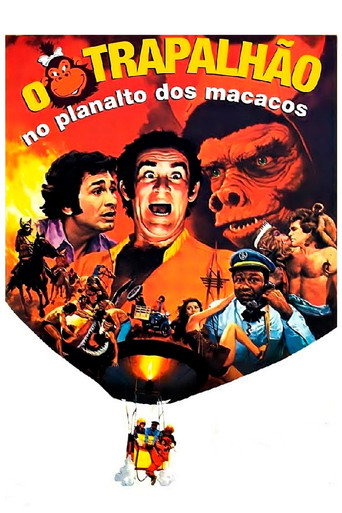 Póster de O Trapalhão no Planalto dos Macacos