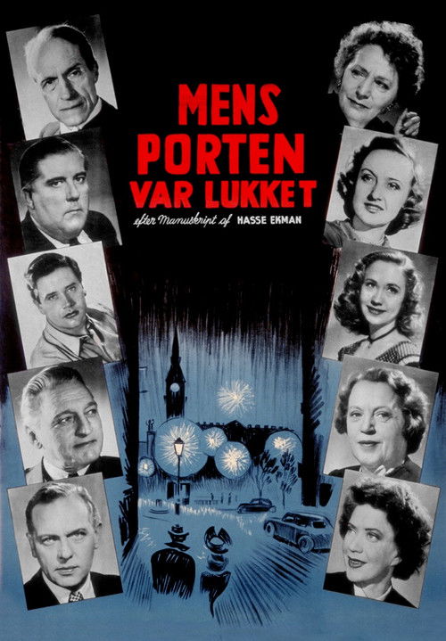 Póster de Mens porten var lukket