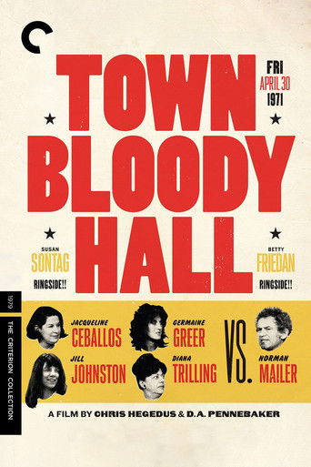 Póster de Town Bloody Hall