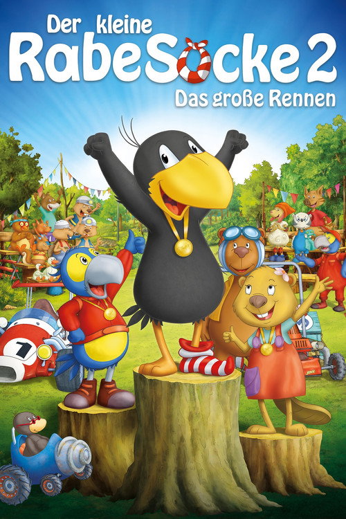 Póster de Der kleine Rabe Socke 2 - Das große Rennen