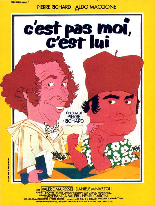 Póster de C'est pas moi, c'est lui