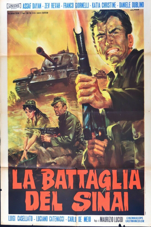 Póster de La battaglia del Sinai