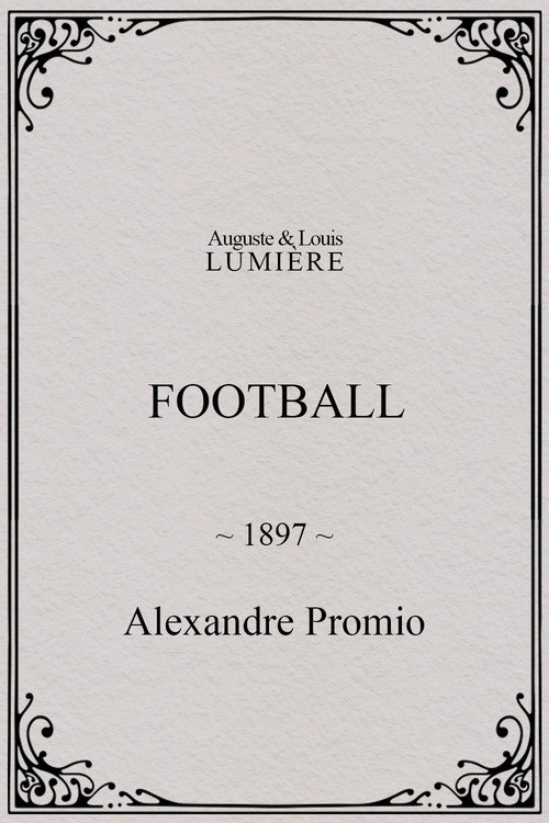 Póster de Football