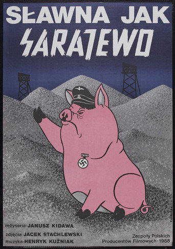 Póster de Sławna jak Sarajewo