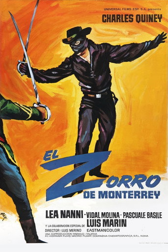 Póster de El Zorro de Monterrey