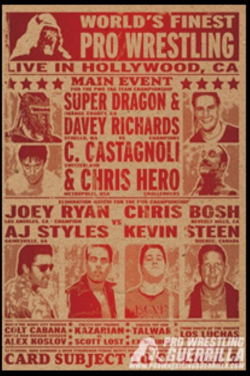 Póster de PWG: Card Subject To Change 2