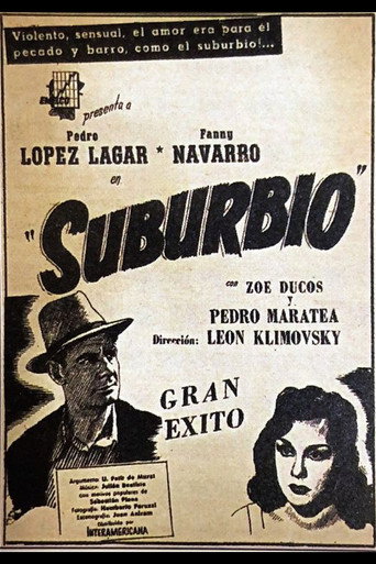 Póster de Suburbio