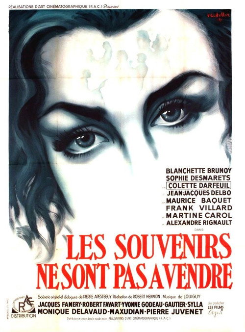 Póster de Les souvenirs ne sont pas à vendre