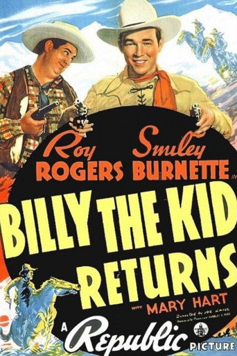 Póster de Billy The Kid Returns