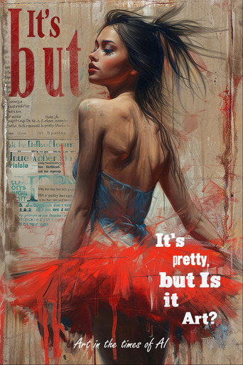 Póster de It's Pretty, but is it Art?