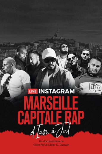 Póster de D'IAM à Jul, Marseille capitale du rap