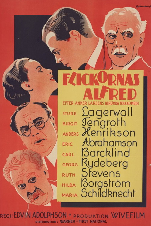 Póster de Flickornas Alfred