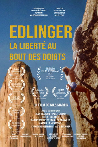 Póster de Edlinger, la liberté au bout des doigts