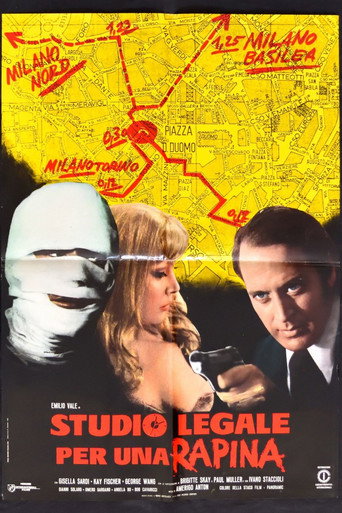 Póster de Studio legale per una rapina