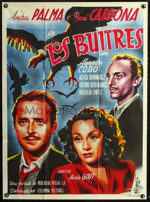Póster de Los buitres sobre el tejado