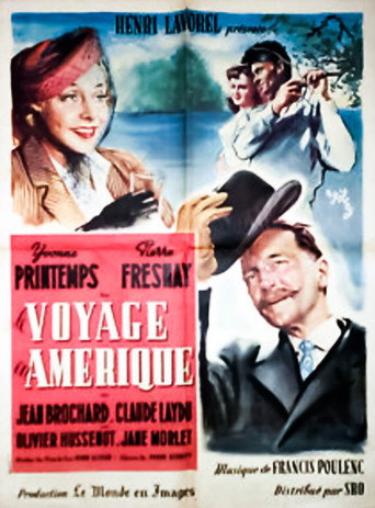 Póster de Le Voyage en Amérique