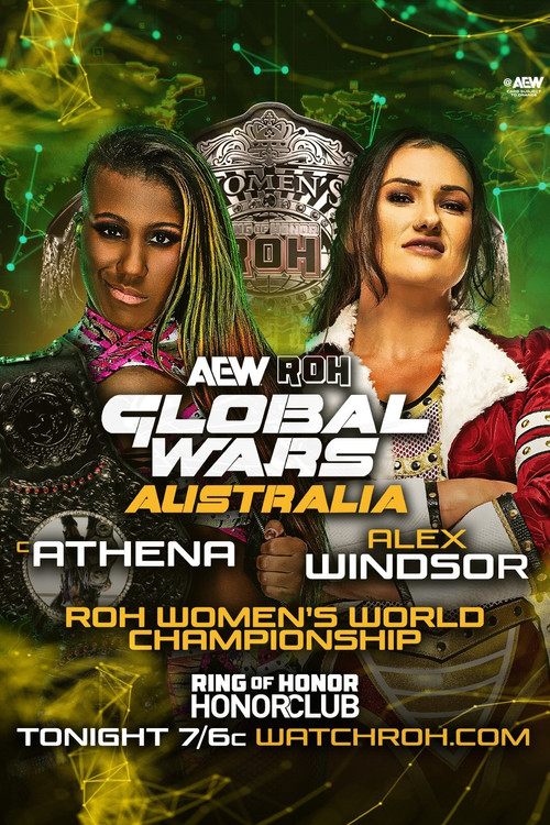Póster de AEW ROH Global Wars Australia