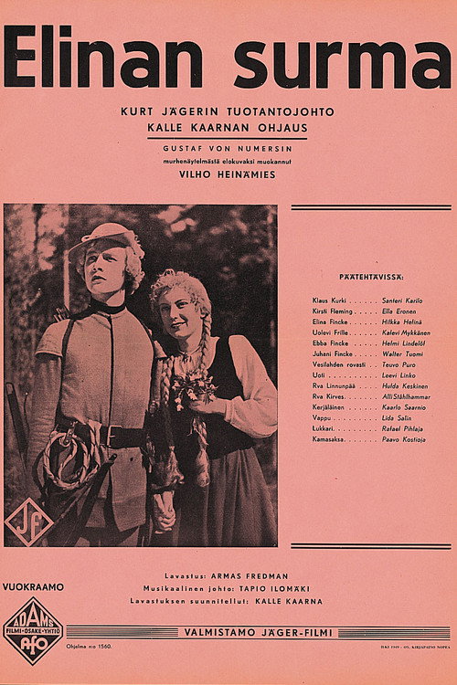 Póster de Elinan surma